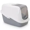 Nobby® Katzentoilette NESTOR grau / weiß 56 x 39 x 38,5 cm