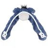 Nobby® Hunde Spielzeug Plüsch Esel Blau mit innenliegendem Seil 55 cm