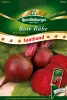 Quedlinburger Rote Rübe Rote Kugel 2 Saatband - Premium Gemüsesamen