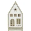 Riffelmacher LED Haus mit sternförmigem Giebelfenster 10 x 18 cm