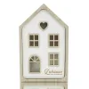 Riffelmacher LED Haus mit Giebelfenster in Herzform 10,5 x 17 cm