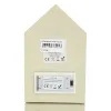 Riffelmacher LED Haus mit Giebelfenster in Herzform 10,5 x 17 cm