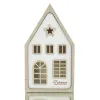 Riffelmacher LED Haus mit sternförmigem Giebelfenster 10 x 18 cm