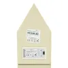 Riffelmacher LED Haus mit sternförmigem Giebelfenster 10 x 18 cm