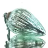 Riffelmacher Prunkvoller Weihnachtsschmuck Zapfen Grün gerippt Antikstil 14,5 cm - Glas
