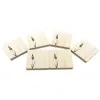 Riffelmacher Untersetzer eckig 6er Pack 10x10x3cm Holz 1 Zweig