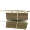 Riffelmacher Untersetzer eckig 6er Pack 10x10x3cm Holz 1 Zweig