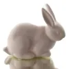 SCHEULEN Oster-Deko Hase Pastellrosa matt liegend 13 cm - Keramik