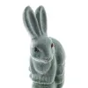 SCHEULEN Oster-Deko Hase Wuschel Grau 11 cm - Kunststoff