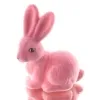 SCHEULEN Oster-Deko Hase Wuschel Pink 11 cm - Kunststoff