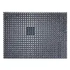 Siena Garden Tropic Fußmatte Grasdessin schwarz - 60 x 40 cm