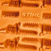 STIHL® Eiswürfelform Motorsäge Orange - 0421 600 0056