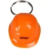 STIHL® Schlüsselanhänger Helm Orange 4 x 5 x 2,4 cm