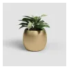 Übertopf Hera Golden 22 cm
