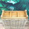 VAN DER LEEDEN Raumtrenner Rattan S klein 60 x 25 x 70 cm