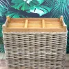 VAN DER LEEDEN Raumtrenner Rattan M mittel 80 x 35 x 76 cm
