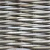 VAN DER LEEDEN Raumtrenner Rattan XL groß 100 x 45 x 82 cm
