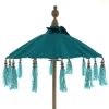 VAN DER LEEDEN Tisch-Sonnenschirm Bali Mini Azur Ø 50 cm