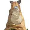 Videx® Pflanzen-Winterschutz-Vlieshaube Kater Felix Orange & Braun 125 x 120 cm