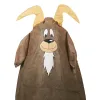 Videx® Pflanzen-Winterschutz-Vlieshaube Ziegenbock Günni Braun 125 x 120 cm