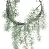 Weihnachtlicher Traumfänger aus Zedernzweigen beschneit Ø ca. 20 cm - Kunststoff