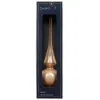 Weihnachtsbaumspitze Peach Pearl glänzend Ø 6 cm 26 cm hoch - Glas