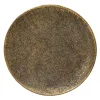 Weihnachtsdeko Dekoteller bronzefarben antik Ø 28,5 cm - Eisen