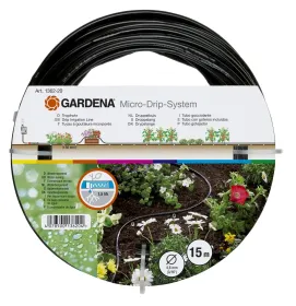 GARDENA® Micro-Drip-System Tropfrohr oberirdisch 4,6 mm 3/16 1,5 l/h - 15 Meter