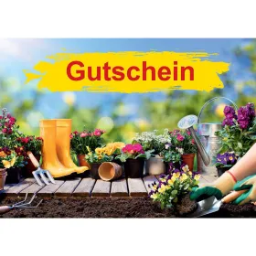 Gutschein - Farbenfroher Garten - für das Gartencenter Gutschein - Farbenfroher Garten - für das Gartencenter