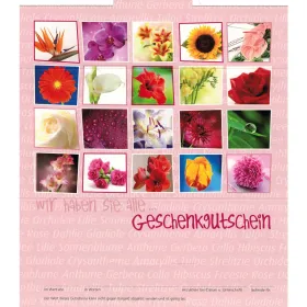Gutschein - Blumen Collage - für das Gartencenter Gutschein - Blumen Collage - für das Gartencenter
