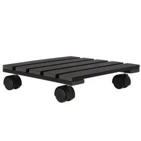 Esschert Design Pflanzenroller Outdoor quadratisch 28 x 28 cm - WPC