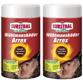 SUBSTRAL® CELAFLOR® Wühlmausköder ARREX® - 250 g x 2 SUBSTRAL® CELAFLOR® Wühlmausköder ARREX® - 250 g x 2