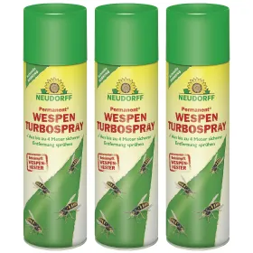 NEUDORFF® Permanent® WespenTURBOSpray - 500 ml x 3 NEUDORFF® Permanent® WespenTURBOSpray - 500 ml x 3