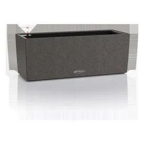 4er - Set LECHUZA® Blumenkasten BALCONERA Stone 50 Graphitschwarz All-in-One Artikel EAN 4008789156525