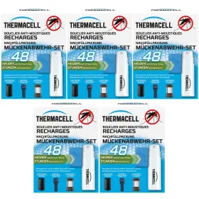 THERMACELL® Mückenabwehr-Set 48 Stunden Nachfüllpackung für alle Thermacell® Geräte x 5 THERMACELL® Mückenabwehr-Set 48 Stunden Nachfüllpackung für alle Thermacell® Geräte x 5