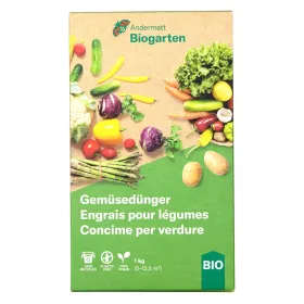 Andermatt Biogarten Gemüsedünger Feststoffdünger - 1 kg