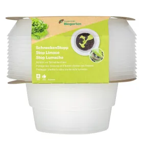 Andermatt Biogarten SchneckenStopp PP transparent Set à 12 Stück