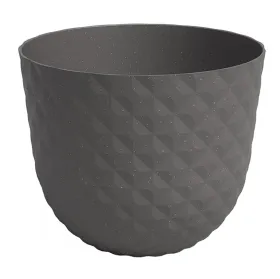 artevasi© HAVANA TROPICAL Pflanztopf Mud Grey dunkelgrau Ø 30 cm - Kunststoff