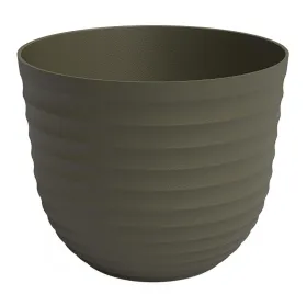 artevasi© HAVANA WAVES Pflanztopf Moss Green dunkelgrün Ø 20 cm - Kunststoff