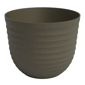 artevasi© HAVANA WAVES Pflanztopf Moss Green dunkelgrün Ø 30 cm - Kunststoff