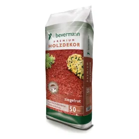 Bevermann Holzdekor Ziegelrot 50 Liter