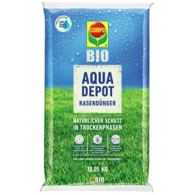 COMPO BIO Aqua Depot Rasendünger für bis zu 200 m² - 10,05 kg