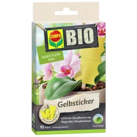 COMPO BIO Gelbsticker insektizidfrei - 10 Stück