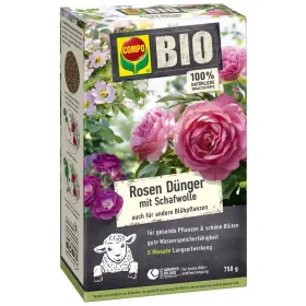 COMPO BIO Rosen Dünger mit Schafwolle - 750 g