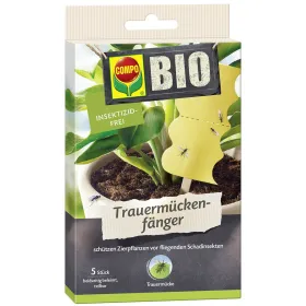 COMPO BIO Trauermückenfänger Gelb - 5 Leimfallen