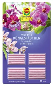 COMPO Düngestäbchen für Orchideen - 20 Stäbchen
