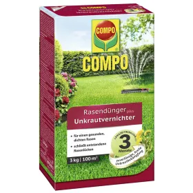 COMPO FLORANID® Rasendünger plus Unkrautvernichter für 100 m² - 3 kg