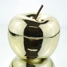 CREATIV home Apfel Goldfarben Handarbeit Ø 12 cm - Keramik CREATIV home Apfel Goldfarben Handarbeit Ø 12 cm - Keramik