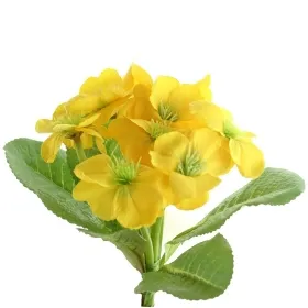 DEKO® Florale Frühlings-Primelblüten Gelb 17 cm - Kunstblumen