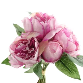 DPI Pfingstrosenstrauß / Päonienbouquet Lavendel Ø 25 cm - Kunstblumen